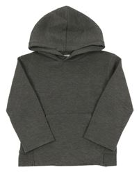 Tmavosivá mikina s kapucňou H&M