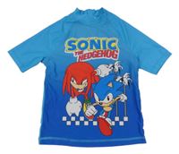 Modré UV tričko se Sonicem George