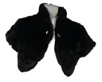 Dámské černé kožešinové bolerko St. Bernard 