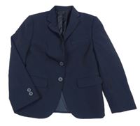 Tmavomodré slávnostné sako