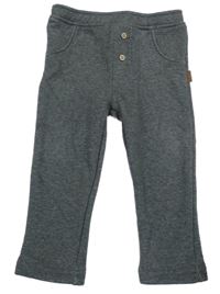 Tmavosivé melírované tepláky Topolino