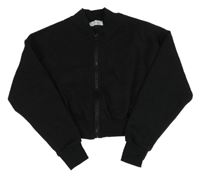 Čierna prepínaci crop mikina Primark