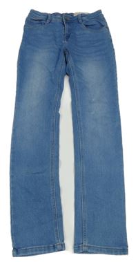 Svetlomodré teplákové skinny rifle Pepperts