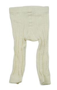 Smotanové vzorované pančuskové legíny H&M