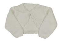 Biely prepínaci sveter Nutmeg