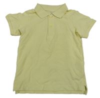 Citronové polo tričko s kotvou H&M