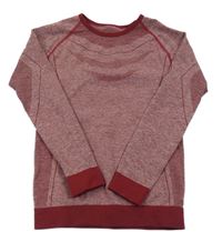 Vínové melírované funkčné tričko so vzorom Crivit