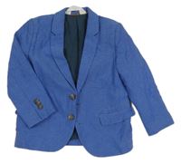 Modré melírované sako H&M