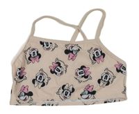Svetloružová plavková lambáda s Minnie Disney