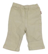 Béžové manšestrové kalhoty H&M