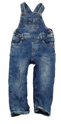 Modré plísňové podšité laclové rifle F&F