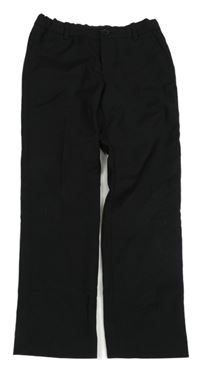 Černé slavnostní kalhoty H&M