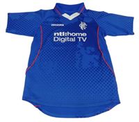 Modro-tmavomodrý fotbalový dres Diadora