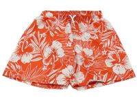 Červené plážové kraťasy s kvetmi H&M