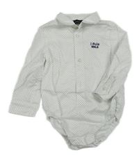 Biele košeľové body Monnalisa