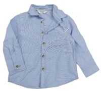 Nové - Svetlomodrá melírovaná košeľa zn. PRIMARK