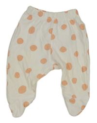 Bílo-lososové puntíkaté polodupky Disney