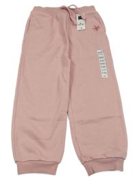 Nové - staroružové tepláky s květem St. Bernard