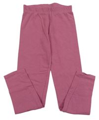 Starorůžové teplákové legíny alive