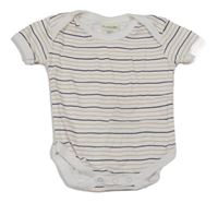 Bílo-barevné pruhované body My Little Bear 