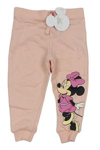 Růžové tepláky s Minnie Primark