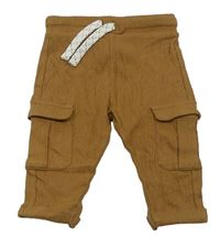 Hnědé cargo tepláky F&F
