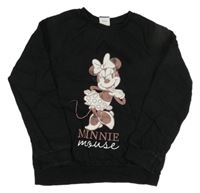 Čierna mikina s Minnie George