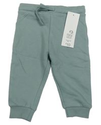 Nové - Zelenošedé tepláky F&F