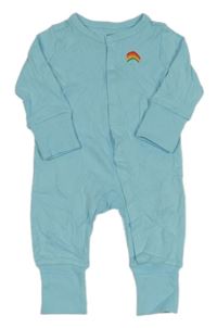 Světlemodrý overal s duhou TCM