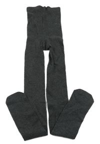 Tmavosivé melírované pančuchy Tu