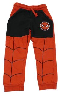 Červeno-černé tepláky se Spidermanem George