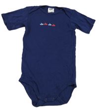 Tmavomodré body s loďkami Impidimpi