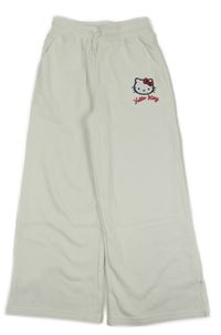 Smetanové široké tepláky s Hello Kitty Primark