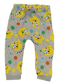 Šedé vzorované tepláky s Pudsey George