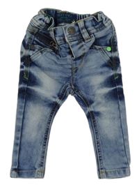 Modro-tmavomodré skinny rifle Next