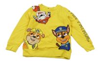 Žltá mikina s Tlapkovou patrolou