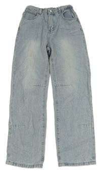 Světlemodré rifle shein