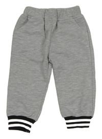 Sivé melírované tepláky