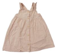 Pudrové ľahké prepínaci šaty H&M