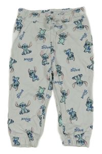 Svetlomodré tepláky so Stitchem PRIMARK