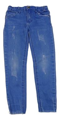 Světlemodré skinny rifle s prošoupáním Denim Co.