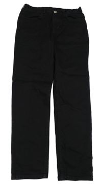 Černé slim fit rifle H&M