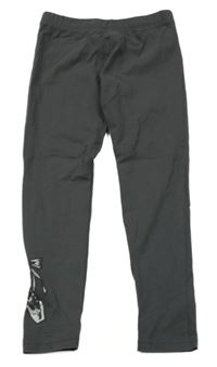 Antracitové legíny s topánkami Primark