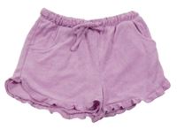 Lila froté kraťasy Matalan