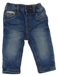 Tmavomodré teplákové skinny rifle George