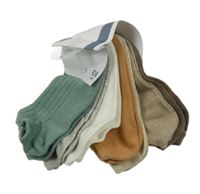 Nové - 7pack - 7x barevné kotníkové ponožky C&A