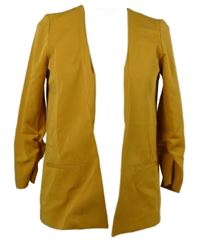 Dámský hořčicový sakový cardigán Vero moda 