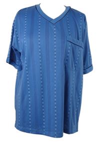 Pánske modré vzorované pyžamové tričko