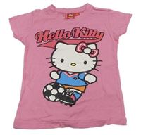 Růžové tričko s Hello Kitty Sanrio