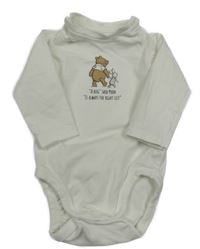 Bílé body s Medvídkem Pú H&M